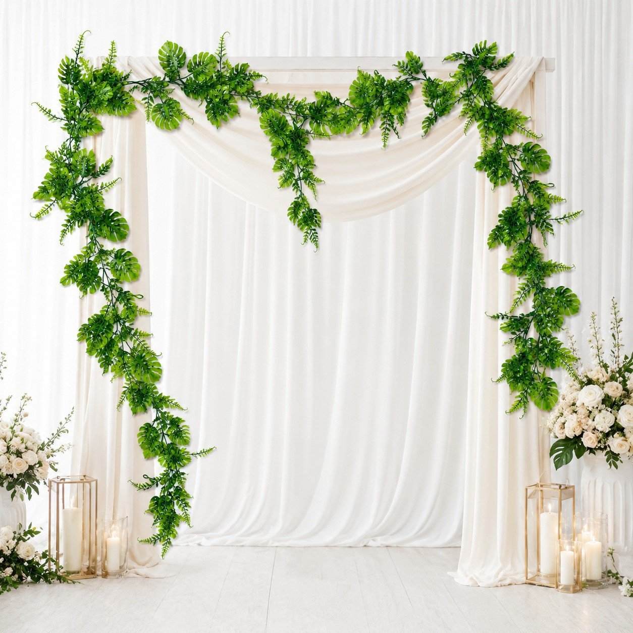 Wholesale Artificial Monstera & Fern Hanging Vines | Faux Persian Grass Wall Rattan O1CN01AiDyUITiarD2XrKe 2222555100265 0 Cib