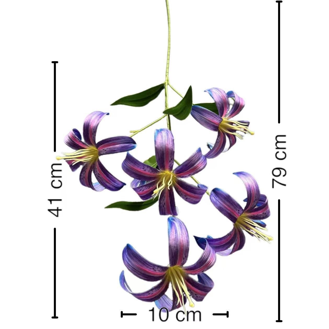 Wholesale 5-Head Golden Gloriosa (Jialan) Lily Spray | 3D Printed Flame Lily Stems for Wedding Road Guides & Landscaping O1CN01iSixXo1MCKlX0aPOT 2214141791398 0 Cib