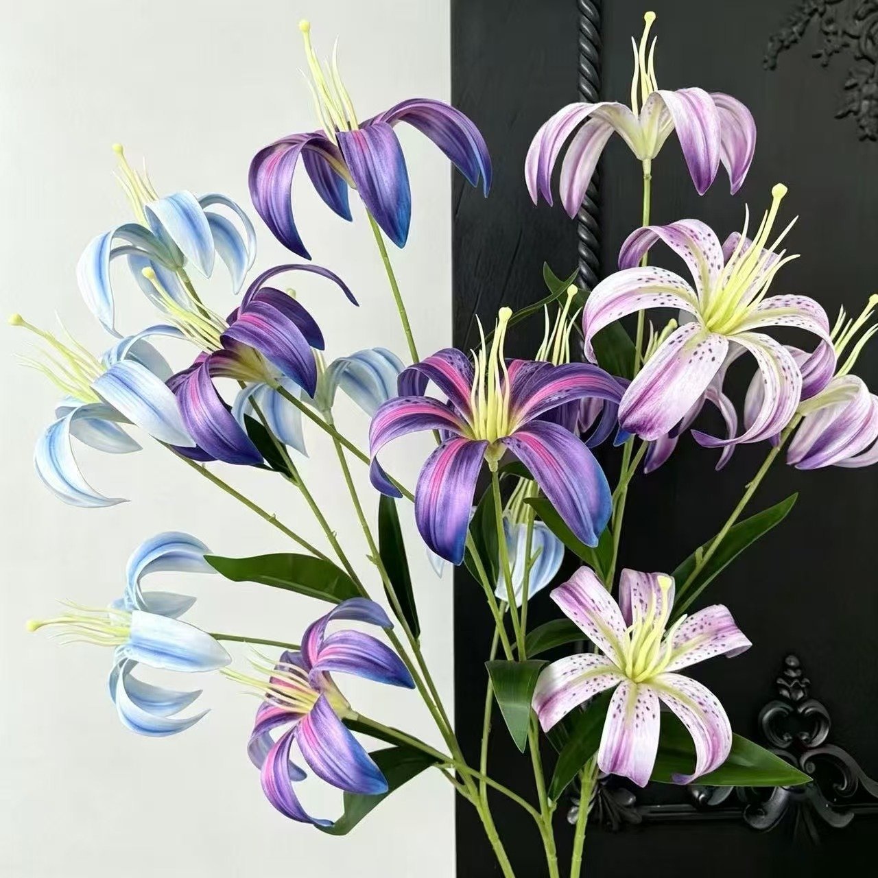 Wholesale 5-Head Golden Gloriosa (Jialan) Lily Spray | 3D Printed Flame Lily Stems for Wedding Road Guides & Landscaping O1CN01lalbFu1MCKqjUe7DA 2214141791398 0 Cib
