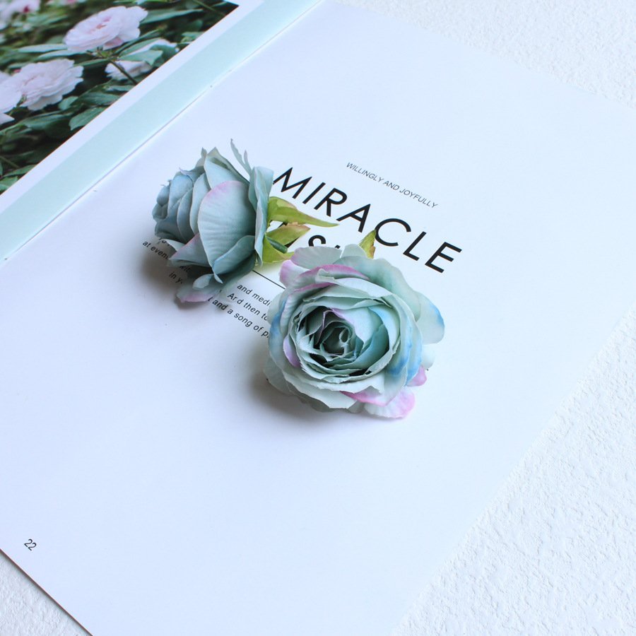 High-End Silk Rose Flower Heads | Loose Real-Touch Artificial Rose Blooms for DIY Corsages, Wedding Decor & Clothing Accessories O1CN01vs7Ca726NIOS1BRBc 2841497649 0 Cib